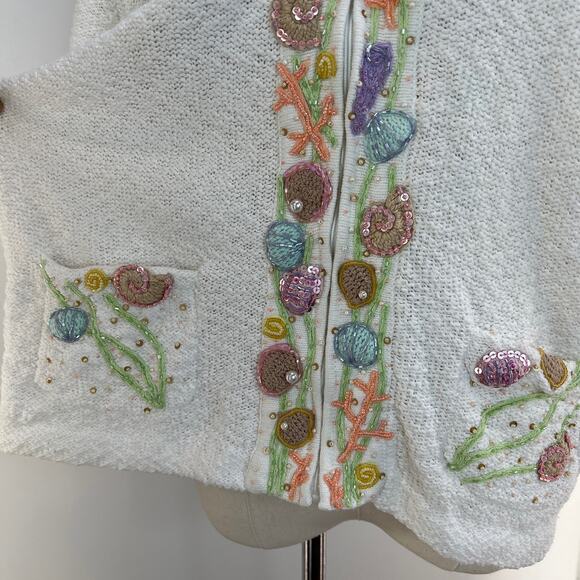 Vintage Nautical Beaded Cardigan Design Options by Philip and Jane Gordon White - Picture 5 of 11